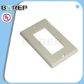 YGC-009 American waterproof fireproof plastic wall receptacle plate